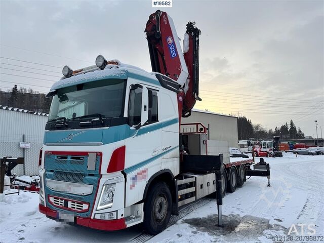Kranwagen Volvo FH540 8x4 Tridem Crane truck w/ 50 t/m HMF crane w