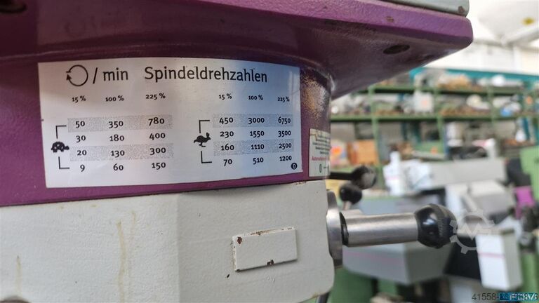 Tool Room Milling Machine - Universal OPTIMUM Optimill MF 4 Vario