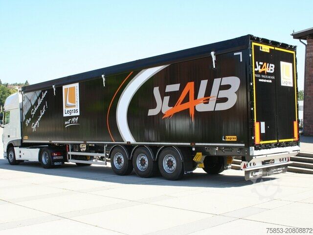 Auflieger mit Walkingfloor LEGRAS Schubboden - Mietkauf ohne Anzahlung 999€ mtl.