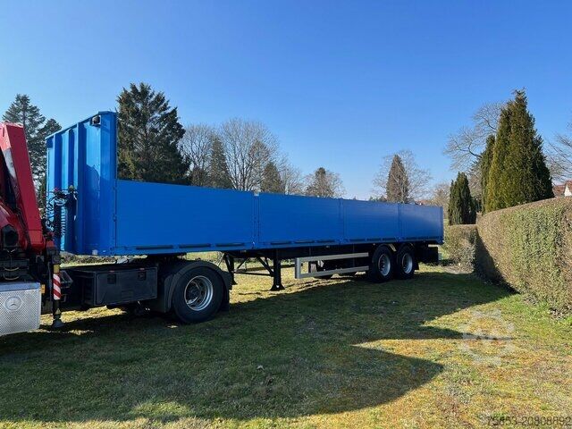 Sattelzugmaschine Mercedes-Benz Actros 1844 Fassi Kran & Auflieger -1499€ mtl.