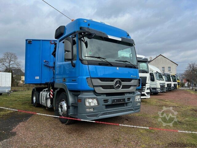 Sattelzugmaschine Mercedes-Benz Actros 1844 Fassi Kran & Auflieger -1499€ mtl.
