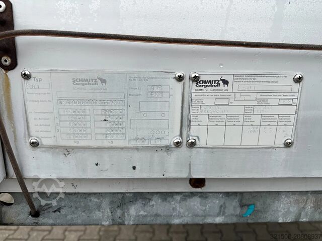 Schiebeplanen Schmitz Cargobull Mega Schuifzeil / Hydr. Hefdak / Saf-Disc / 09-...