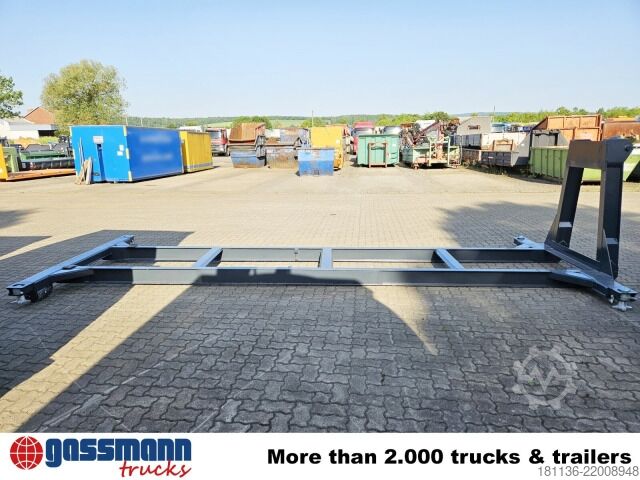 Roll-off container  Abrollrahmen 6000mm mit Containerverriegelung für