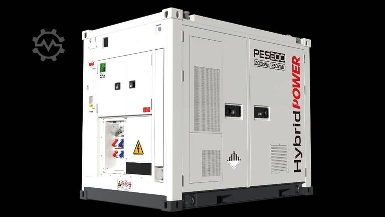 Aggregat  PES200 Hybrid Energy Sysyem - 260 kVA - 230.4 kWh