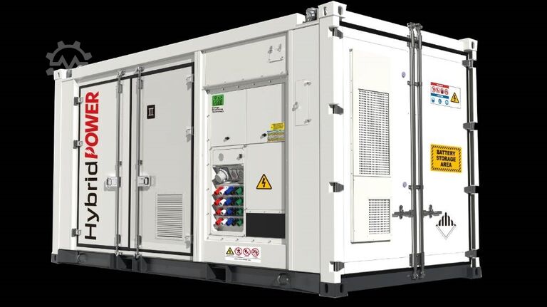 Generator set  PES400 Hybrid Energy System - 400 kVA - 460.8 kWh