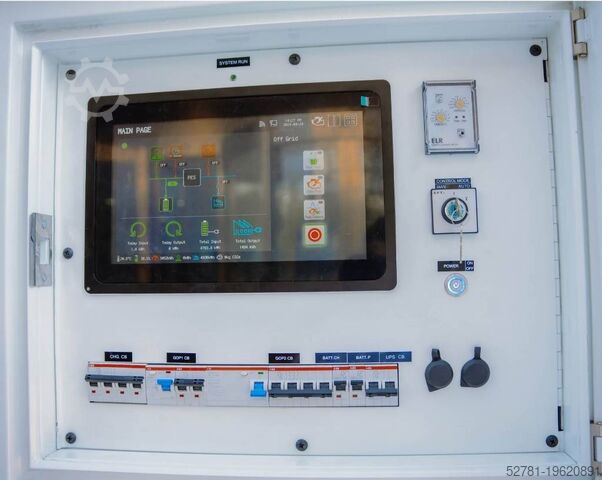 Generator set  PES400 Hybrid Energy System - 400 kVA - 460.8 kWh