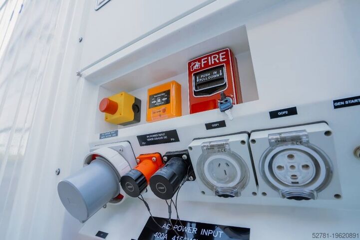 Generator set  PES400 Hybrid Energy System - 400 kVA - 460.8 kWh