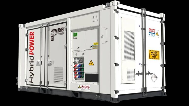 Generator set PES500 Hybrid Energy System - 500 kVA - 576 kWh