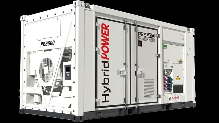 Generator set  PES500 Hybrid Energy System - 500 kVA - 576 kWh