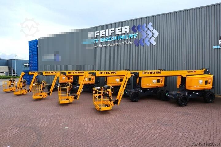 Telescopic boom lift Haulotte HT16RTJ PRO NEW / UNUSED, Guarantee! Diesel, 4x4x4
