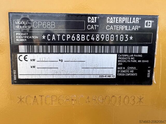Radlader Caterpillar CP68B