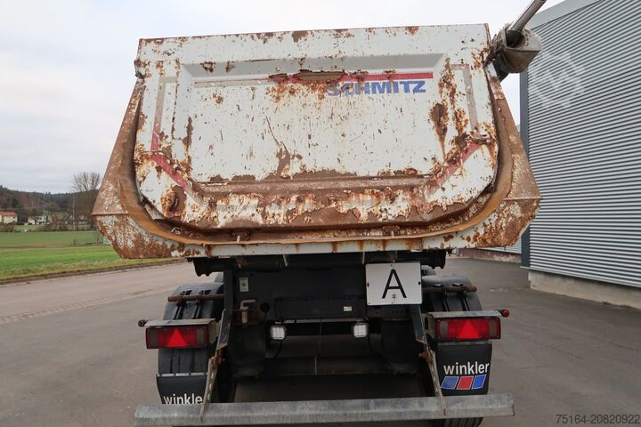 Kipper Auflieger Schmitz Cargobull SKI 24 SL 7,2 Stahlrundmulde