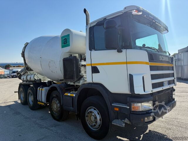 Betonmischer LKW SCANIA CV R 124 CB 8X4 HZ 420