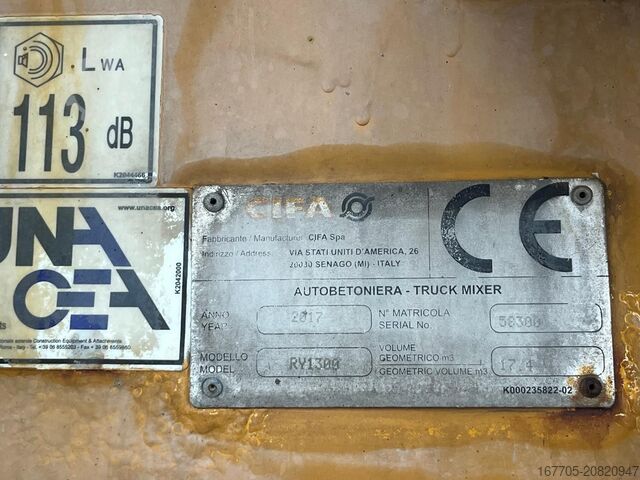 Betonmischer LKW Astra HD9 84.50-80