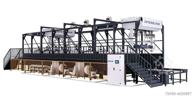 Ultrasonic Cleaner with Robot Transfer INTERSONIK ROBOWASH