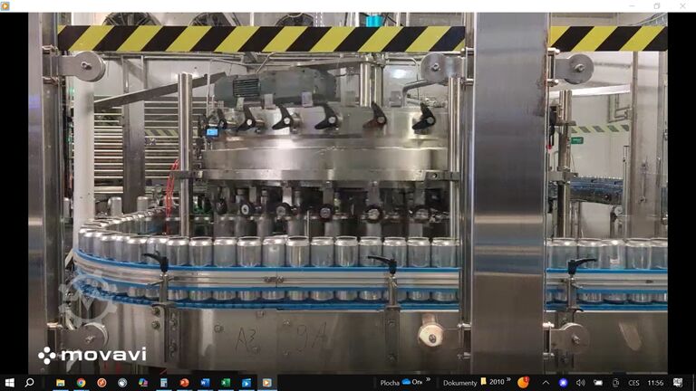 Beverage processing machine Canning line for beer 10000 cph 
