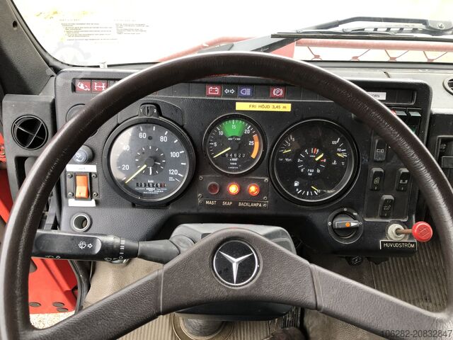 LKW-Fahrgestell Mercedes-Benz 1622 SK 4x4 4WD Seilwinde Steel/Steel