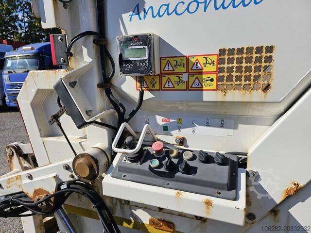 Müllwagen SCANIA P280DB4X2MLB Anaconda Twin 12.8cubic