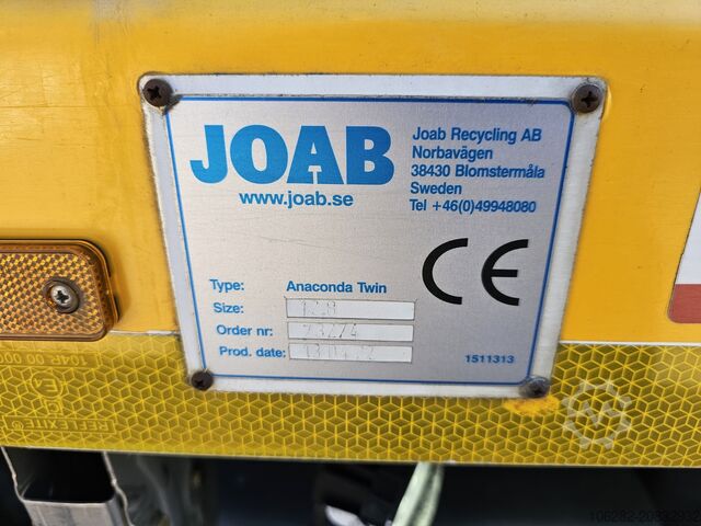 Müllwagen SCANIA P280DB4X2MLB Anaconda Twin 12.8cubic