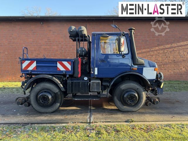 Spezial-LKW UNIMOG U 1600 Zweiweg ZW 100 AHK 600t nur 14.089 km