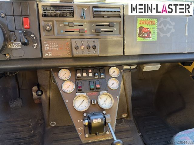 Spezial-LKW UNIMOG U 1600 Zweiweg ZW 100 AHK 600t nur 14.089 km