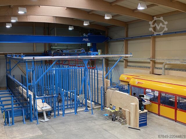 Abbundanlage Hundegger K2-Industry & Pick & Feed