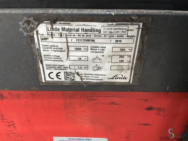 Stacker Linde L10
