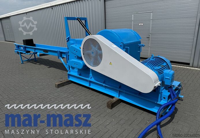 Wood shredder Klockner 200x500H-4WT