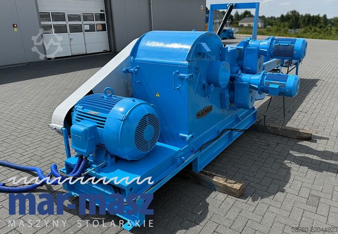 Wood shredder Klockner 200x500H-4WT