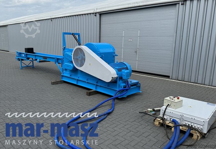 Wood shredder Klockner 200x500H-4WT
