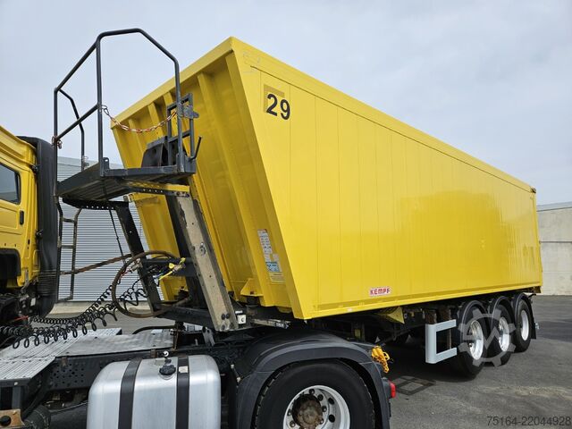 Tipper semitrailer KEMPF SKM 35/3 AK Alukastenmulde