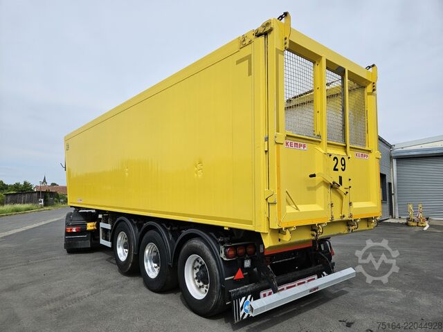 Tipper semitrailer KEMPF SKM 35/3 AK Alukastenmulde
