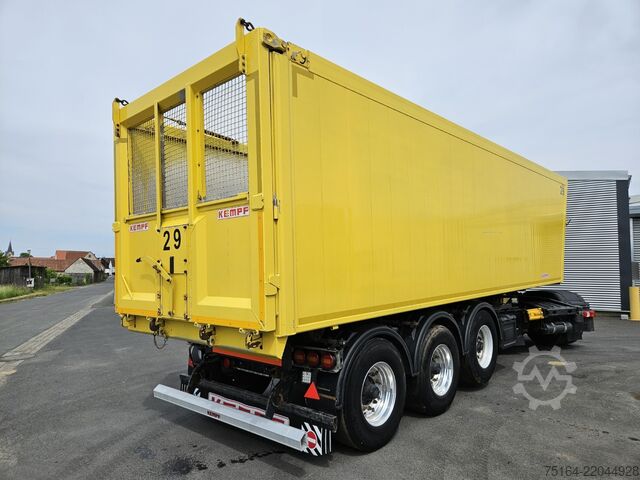 Tipper semitrailer KEMPF SKM 35/3 AK Alukastenmulde