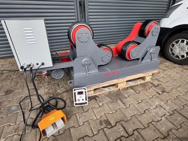 Schweißdrehtisch,Behälterdrehvorrichtung Protec 10 Tonnen RB 10 000 Rollenbock