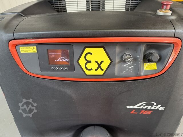 L 16 * DEMO !! Atex Proplan EX 3G / Zone 2 * Triplex FFL !! NEUE Batterie !! LINDE L 16 * DEMO !! Atex Proplan EX 3G / Zone 2 * Triplex FFL !! NEW battery !!