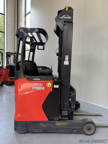 R 14 - * Atex Pyroban EX 3G / Zone 2 * Triplex FFL !! NEUE Batterie !! LINDE R 14 - * Atex Pyroban EX 3G / Zone 2 * Triplex FFL !! NEW battery !!