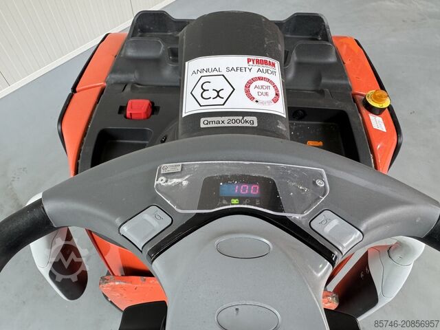 LPE 200 - Atex Pyroban EX 3D / Zone 22 !! NEUE Batterie !! TOYOTA LPE 200 - Atex Pyroban EX 3D / Zone 22 !! NEW battery !!