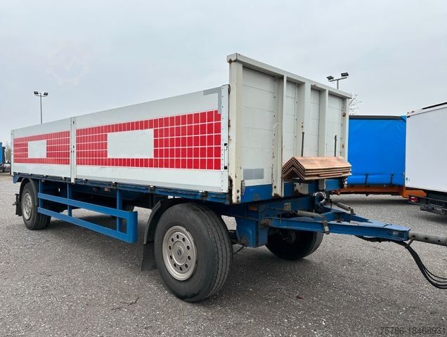 Open trailer Fellechner/7m Pritsche/NL. 13.8t/verstellb. Öse
