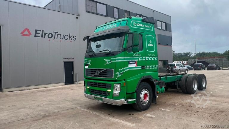 Chassis cab Volvo FH 520 (6X4 / LONG CHASSIS / FRONT STEEL)