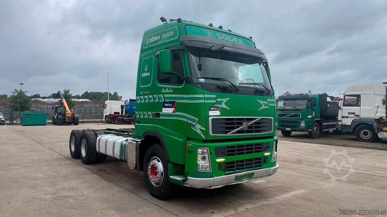 Chassis cab Volvo FH 520 (6X4 / LONG CHASSIS / FRONT STEEL)