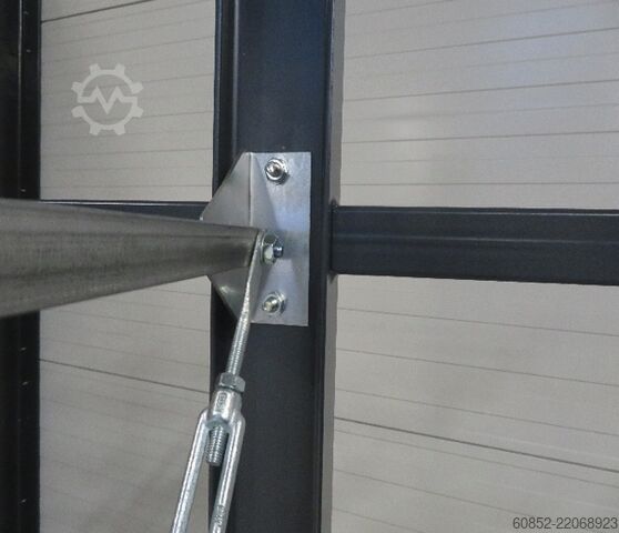 Cantilever rack 3,91 lfm. Kragarmregal doppelseitig Langgutregal 200 cm Hoch