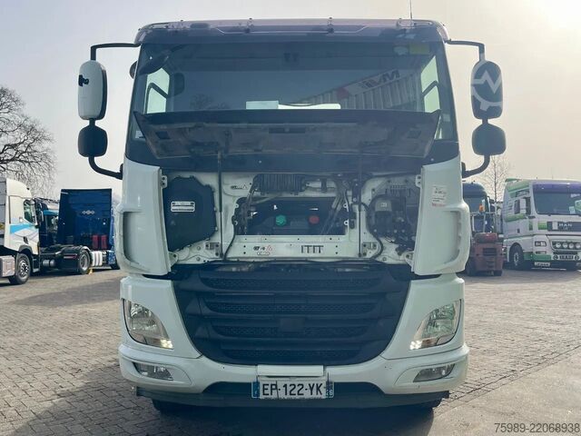 Hook arm system DAF CF 440 Euro 6, 6x2 , Hook, Moving axel, Lift axel