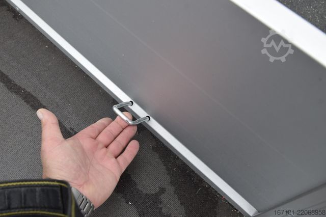 Open trailer HUMBAUR Einachsanhänger HA 752111 FS