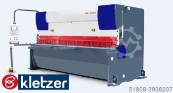 CNC cutting shear hydraulic KK Kletzer CNC Tafelschere KK kletzer AS 3010