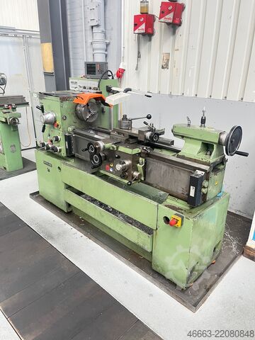 Leadscrew/feedscrew lathe with digital readout Weiler Commodor