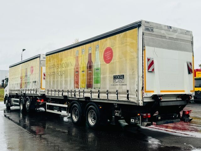 Beverage truck SCANIA G 410 L / 2 x LBW / LENKACHSE / KOMPLETTZUG