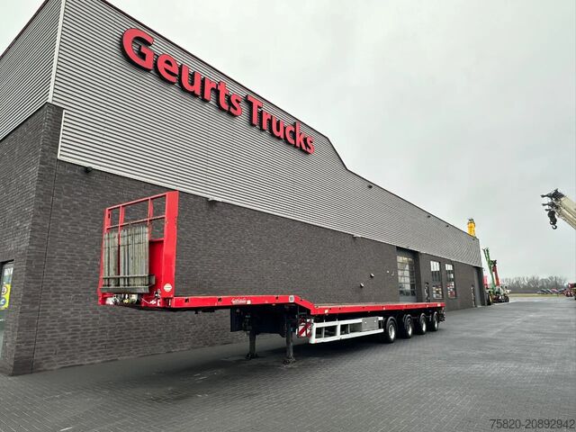 Platform trailer Nooteboom OVB-65-04V   48 METER UITSCHUIBARE LANGMATRIAAL