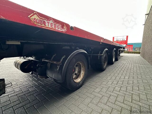 Platform trailer Nooteboom OVB-65-04V   48 METER UITSCHUIBARE LANGMATRIAAL