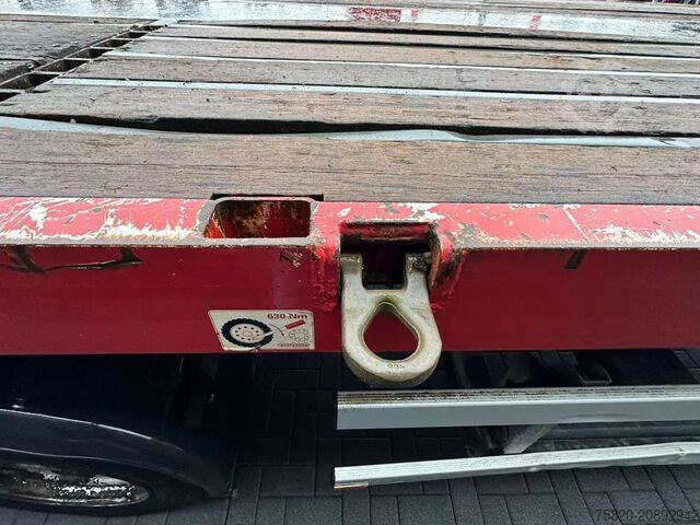 Platform trailer Nooteboom OVB-65-04V   48 METER UITSCHUIBARE LANGMATRIAAL