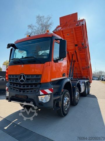Tipper truck MERCEDES-BENZ Arocs 4142 8x4 MEILLER Kipper Bordmatik